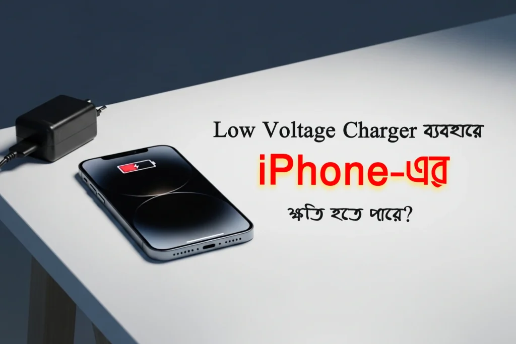 Low Voltage Charger ব্যবহারে iPhone-এর ক্ষতি হতে পারে