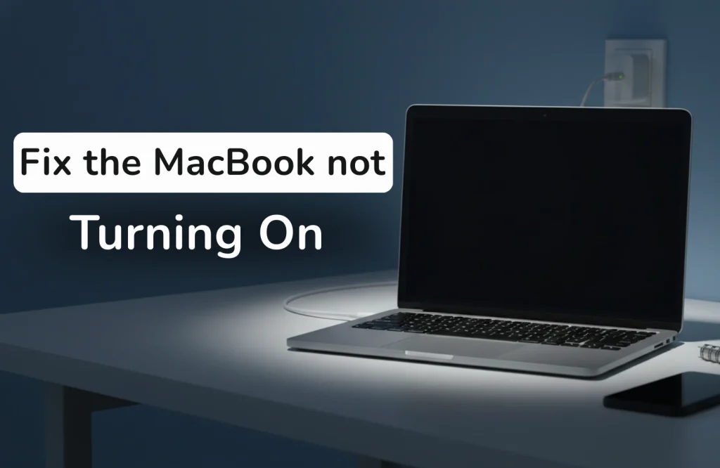 How to fix the MacBook not turning on