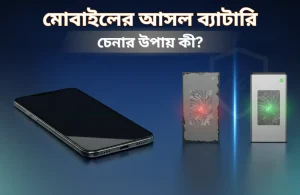 মোবাইলের আসল ব্যাটারি চেনার উপায় কী?